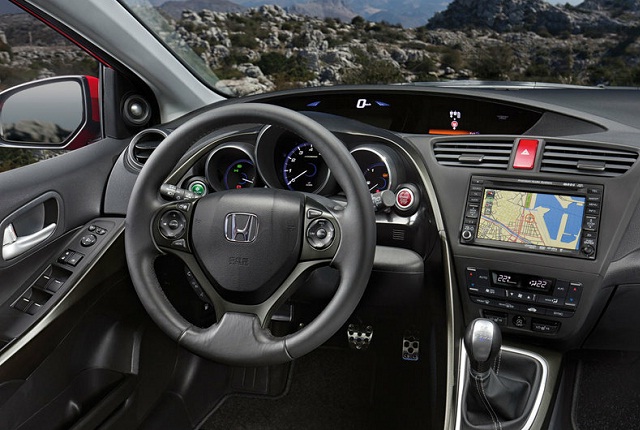 Strumentazione restyling Honda Civic 2012