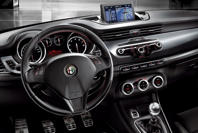 Interni della Giulietta Sportiva