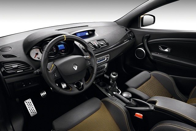 Interni Renault Mégane Red Bull 2012