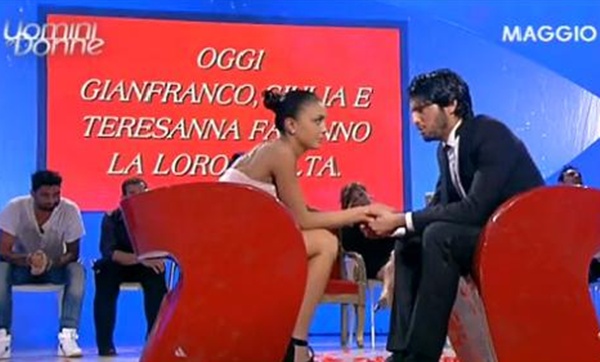 Gianfranco e Valeria al momento della scelta Valeria e Gianfraco al momento della scelta