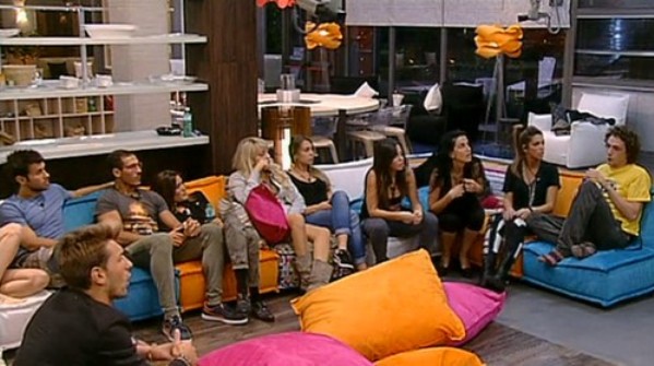 una parte del cast del gf12 gf12