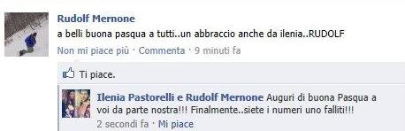 rudolf e ilenia insieme a pasqua rudolf e ilenia