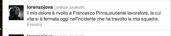 tweet 1 di jovanotti tweet 1 di jovanotti