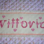 Schema punto croce vittoria