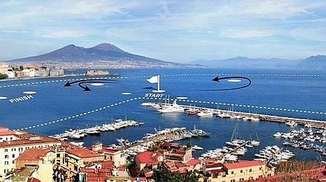 coppa america napoli il percorso