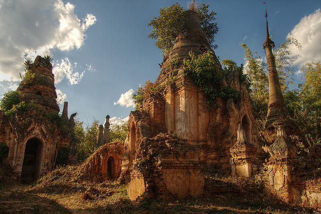 Pagode in Birmania