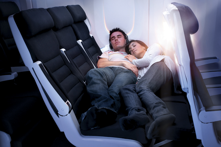 Dormire con Air New Zealand