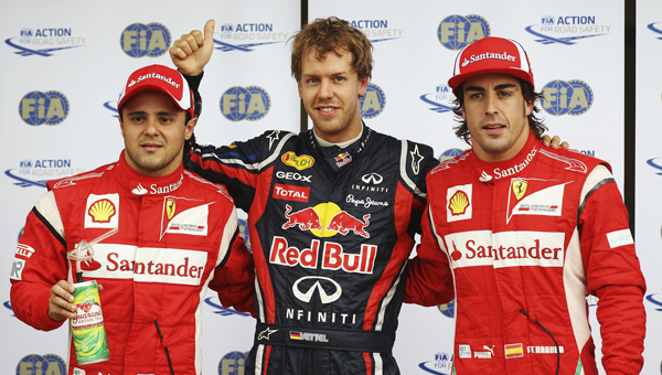 Gp del canada il terzetto delle qualifiche due ferrari e una red bull in testa nel gp del canada